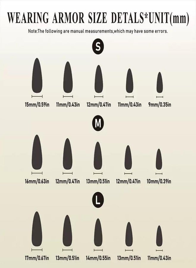 Maigitur 100% 5D Handmade Press on Nails with Charms Long Stiletto Nails Press ons- Water Ripple False Nails Ombre Orange Yellow Press on Nails Summer Fake Nails for Women Girls Daily Wear DIY Manicure Size M - Image 4